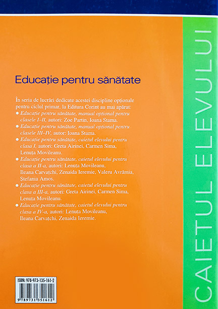 Educatie Pentru Sanatate Caietul Elevului Cls A Ii A Pret 7 Lei