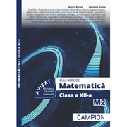 Culegere de matematica M2. Clasa a XII-a