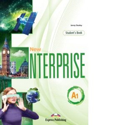 Curs Limba Engleza New Enterprise A1 Manualul Elevului cu Digibook App - Jenny Dooley