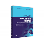 Codul de procedura penala octombrie 2019. Editie tiparita pe hartie alba - Dan Lupascu