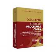 Codul civil si Codul de procedura civila: octombrie 2019. Editie tiparita pe hartie alba - Prof. univ. dr. Dan Lupascu