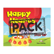 Curs limba engleza Happy Hearts Starter Manualul Elevului cu Stickers si Press Outs - Jenny Dooley, Virginia Evans