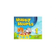 Happy Hearts 1, Pupils Pack, (Song CD, DVD, Press outs, Stickers, Holiday Activities) - Jenny Dooley