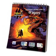 Desenez Cartea Mea cu Dragoni (Colectia Tom Lagomme)