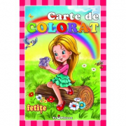 Carte de colorat pentru fetite - Ilustrator Catalin Nedelcu