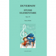 Studii Elementare. Opus 176, pentru pian, editia a II-a - J. B. Duvernoy