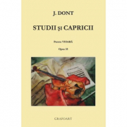 Studii si capricii. Pentru vioara. Opus 35 - Jakob Dont