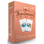 Carti de joc Montessori. Notiuni opuse