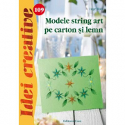 Modele string art pe carton si lemn. Idei creative 109 - Inge Walz