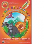 Carte de colorat si activitati practice - Animale din jungla