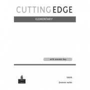 Cutting Edge Elementary Tests With Answer Key - Frances Eales