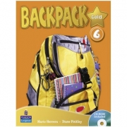 Backpack Gold Level 6 Students' Book with CD-ROM - Diane Pinkley
