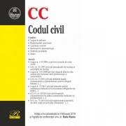 Codul civil. Editia a 8-a actualizata la 8 februarie 2018 - Radu Rizoiu