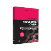 Codul de procedura civila, ianuarie 2019. Editie tiparita pe hartie alba. Legislatie consolidata si index - Dan Lupascu