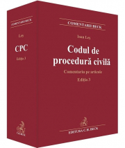 Codul de procedura civila. Comentariu pe articole. Editia 3 - Ioan Les