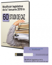 Modificari legislative de la 1 ianuarie 2019 in 60 studii de caz