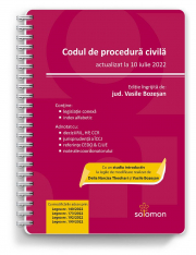 Codul de procedura civila (actualizat la 10 iulie 2022) - Vasile Bozesan
