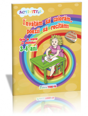 Invatam sa coloram, poezii sa recitam 3-4 ani - Ilinca Neacsu