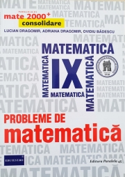 Probleme de matematica clasa a IX a