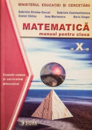 Matematica. Manual TC+CD Clasa a X-a