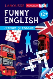 FUNNY ENGLISH. Jocuri si enigme (12+) - Sandra Lebrun