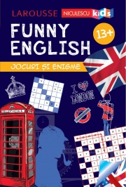 FUNNY ENGLISH. Jocuri si enigme (13+) - Sandra Lebrun