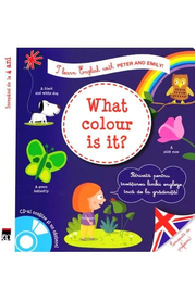 What colour is it? + CD - I learn English with Peter and Emily - Larousse