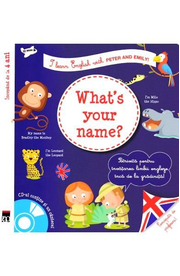 What's your name? + CD - I learn English with Peter and Emily - Larousse