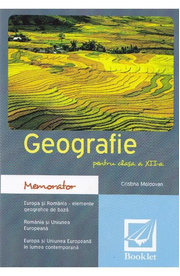 Memorator de geografie - Clasa 12 - Cristina Moldovan
