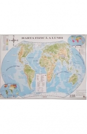 Harta politica a lumii si Harta fizica a lumii