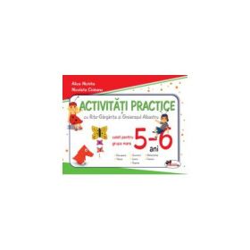 Activitati practice cu Rita-Gargarita si Greierasul Albastru, pentru grupa mare 5-6 ani - Alice Nichita
