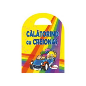 Calatorind cu creionas. Carte de colorat - Catalina Filotti
