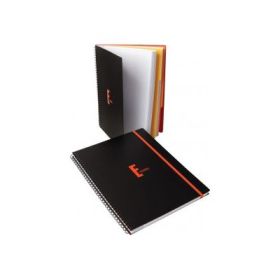 Caiet cu spira Elegance, 174 x 210 mm, matematica, 90 file