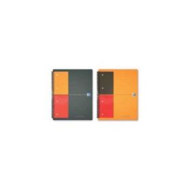 Caiet Activebook Oxford, A4, dictando, spira dubla, 80 file