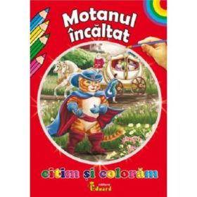 Citim si coloram Motanul incaltat