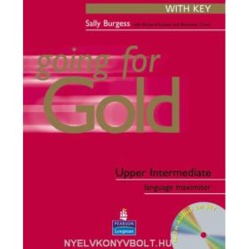 Going for Gold Upper-Intermediate Language Maximiser with Key - Sally Burgess