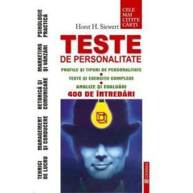 Teste de personalitate 400 de intrebari - Horst H. Siewert