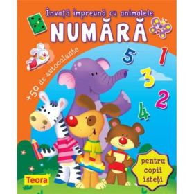 Invata impreuna cu animalele. Numara