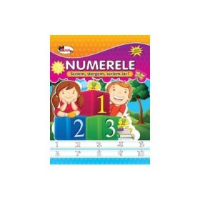 Numerele - scriem, stergem, scriem iar!