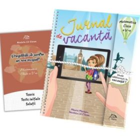 Jurnal de vacanta, Matematica, clasa a V-a, 2018