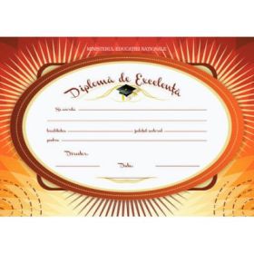 Diploma scolara de EXCELENTA (DLFD010A)