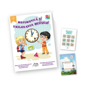 Matematica si explorarea mediului, clasa I + carte cadou „Invatam altfel” + caiet matematica oferit gratuit