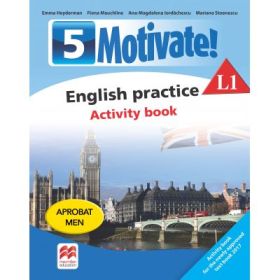 Motivate. English Practice. Activity Book L1. Limba engleza. Limba moderna 1. Auxiliar pentru clasa a 5-a - Emma Heyderman