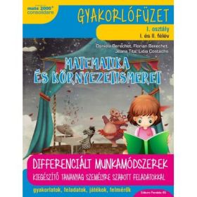 Matematica si explorarea mediului (in limba maghiara). Caiet de lucru. Clasa I - Daniela Berechet