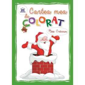 Cartea mea de colorat. Mos Craciun