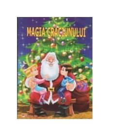 Magia Craciunului. Carte de citit si colorat