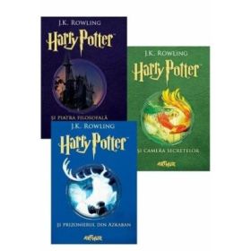 Pachet Harry Potter volumele 1-3 - J. K. Rowling