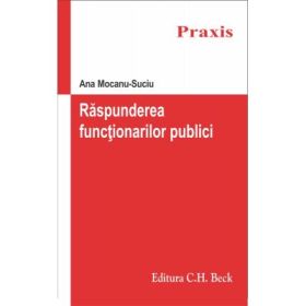 Raspunderea functionarilor publici - Ana Mocanu Suciu