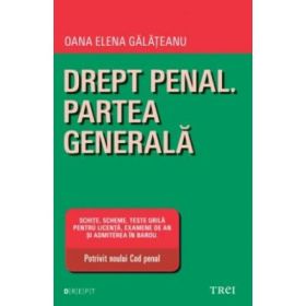 Drept penal. Partea generala. Schite, scheme, tese grila pentru licenta, examene de an si adimiterea in barou. Potrivit noului Cod penal - Oana Elena Galateanu