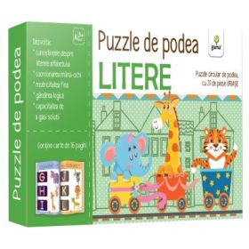 Puzzle de podea. Litere